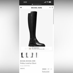 Knee high Michael Kors boots